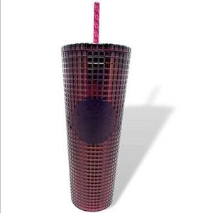 Starbucks 2020 Holiday Berry Plum Studded Tumbler